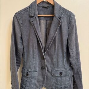 Eddie Bauer Railroad Striped Blazer